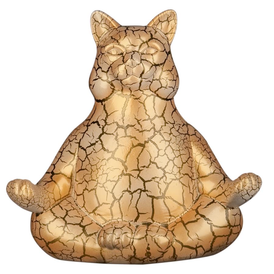 Статуетка-скарбничка Кішка кераміка 18х24х25 см (1497)