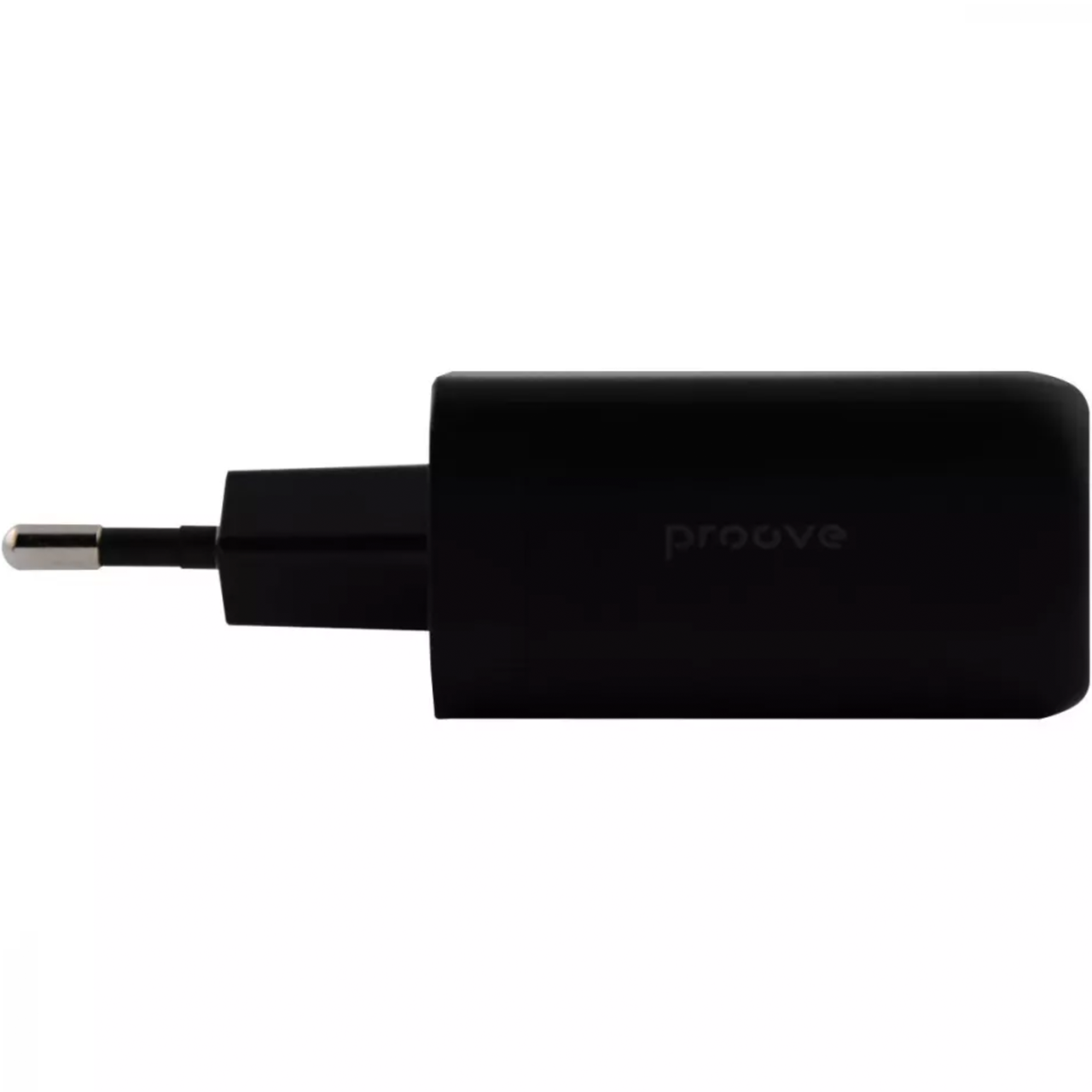 Зарядное устройство Proove Silicone Power 45 W Type C+USB Black - фото 3