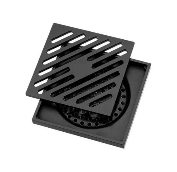 Трап душевой Gappo 100х100 мм Черный (G81050-6)