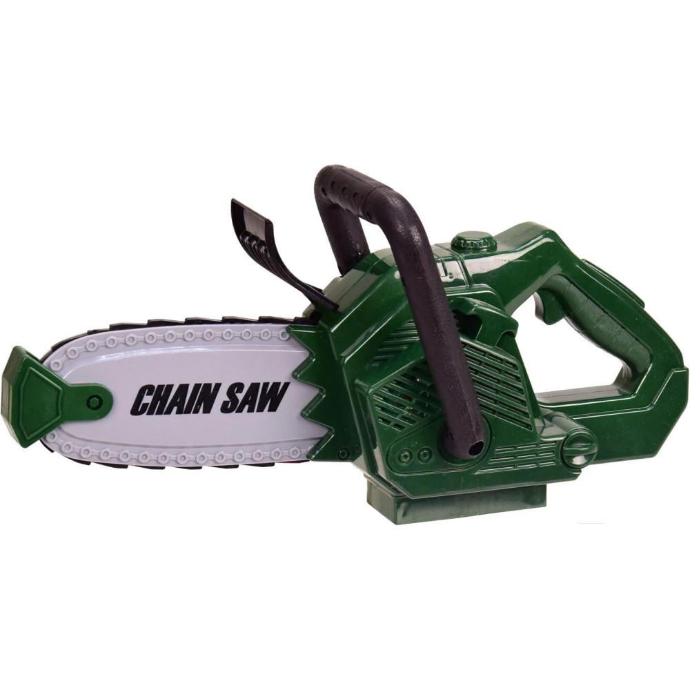 Детская игрушечная Бензопила вращающаяся цепь/звук/на батарейках (30569609)