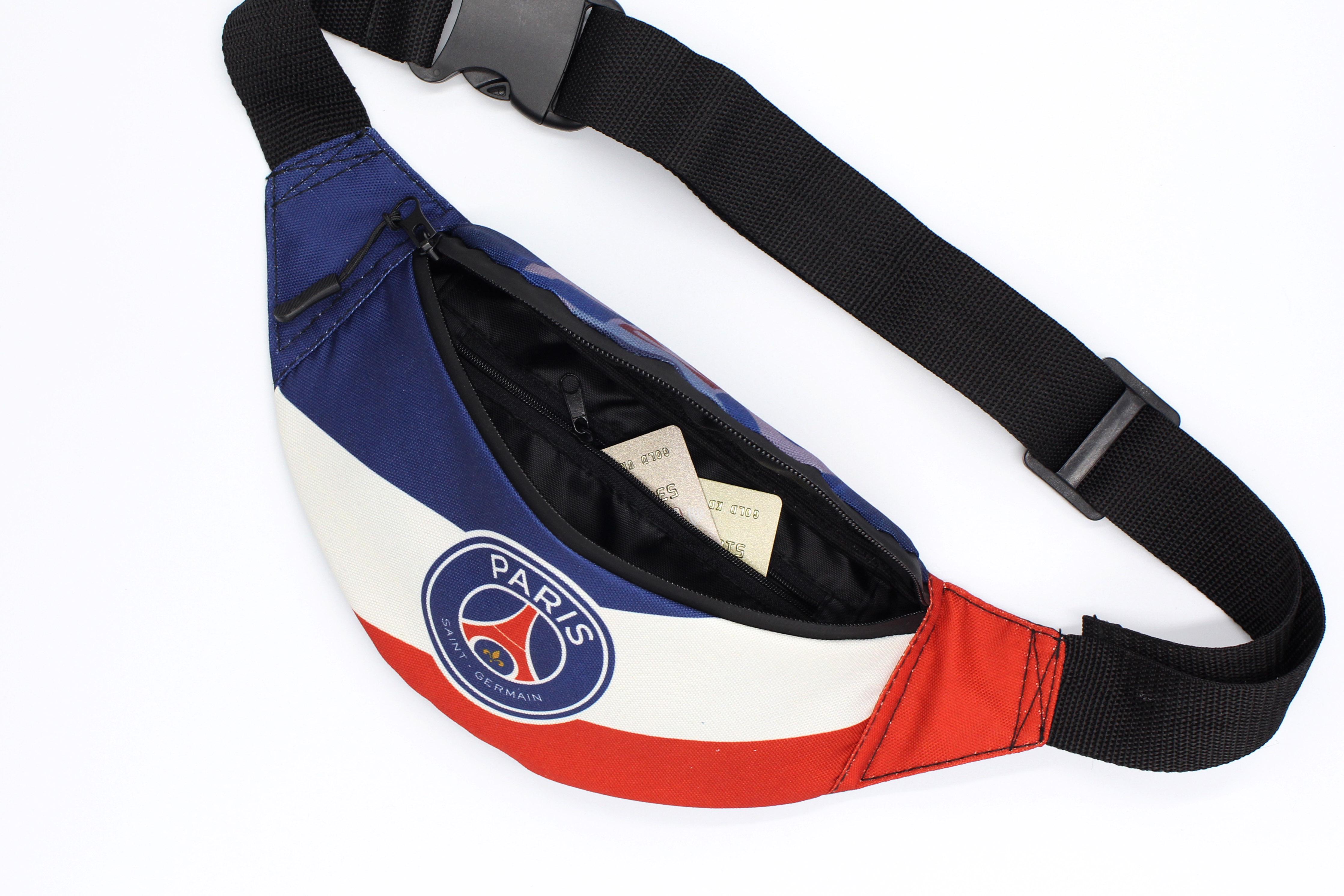 Сумка бананка чоловіча ПСЖ (BF-012) - фото 2 Сумка бананка чоловіча ПСЖ (BF-012) - фото 2