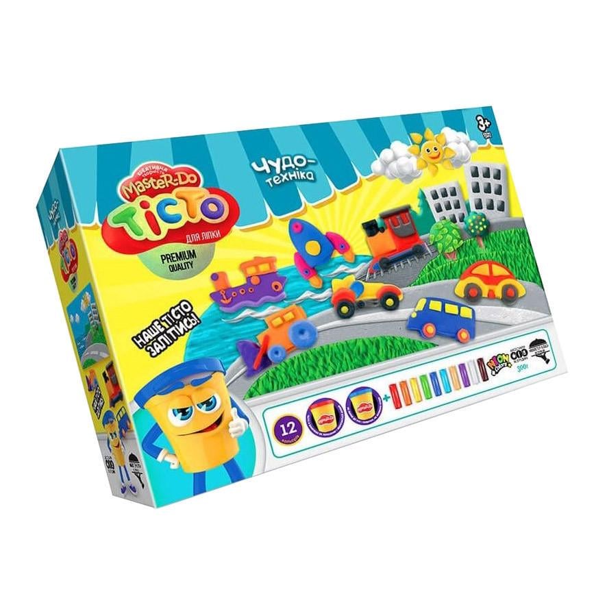 Набір для творчості тісто для ліплення Danko Toys Master Do TMD-07-01-04U Диво техніка (RLT23857s31036)