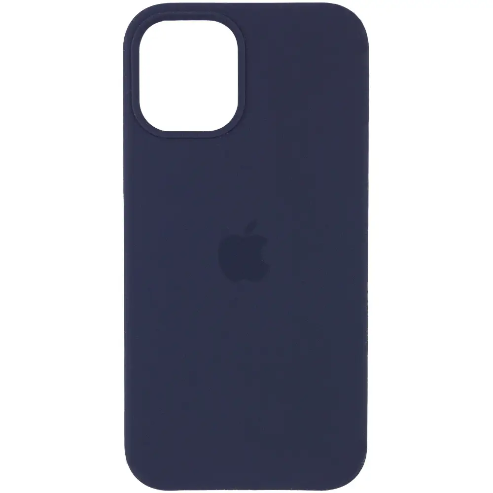 Оригінальний силіконовий чохол на Apple Iphone 12 / 12 Pro Midnight Blue