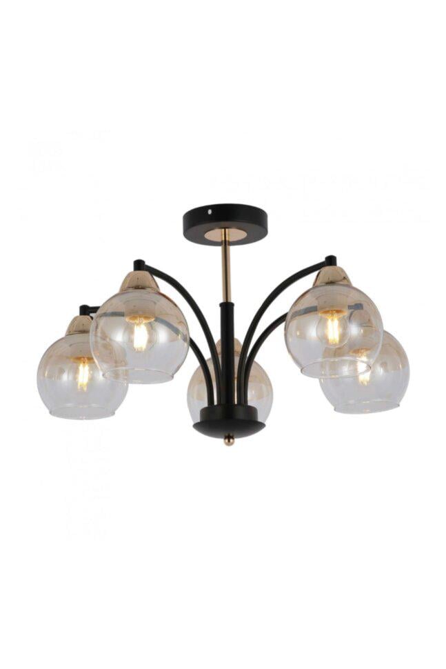 Люстра Blitz 8117 55x33 см Чорно-золотистий (8117-45)