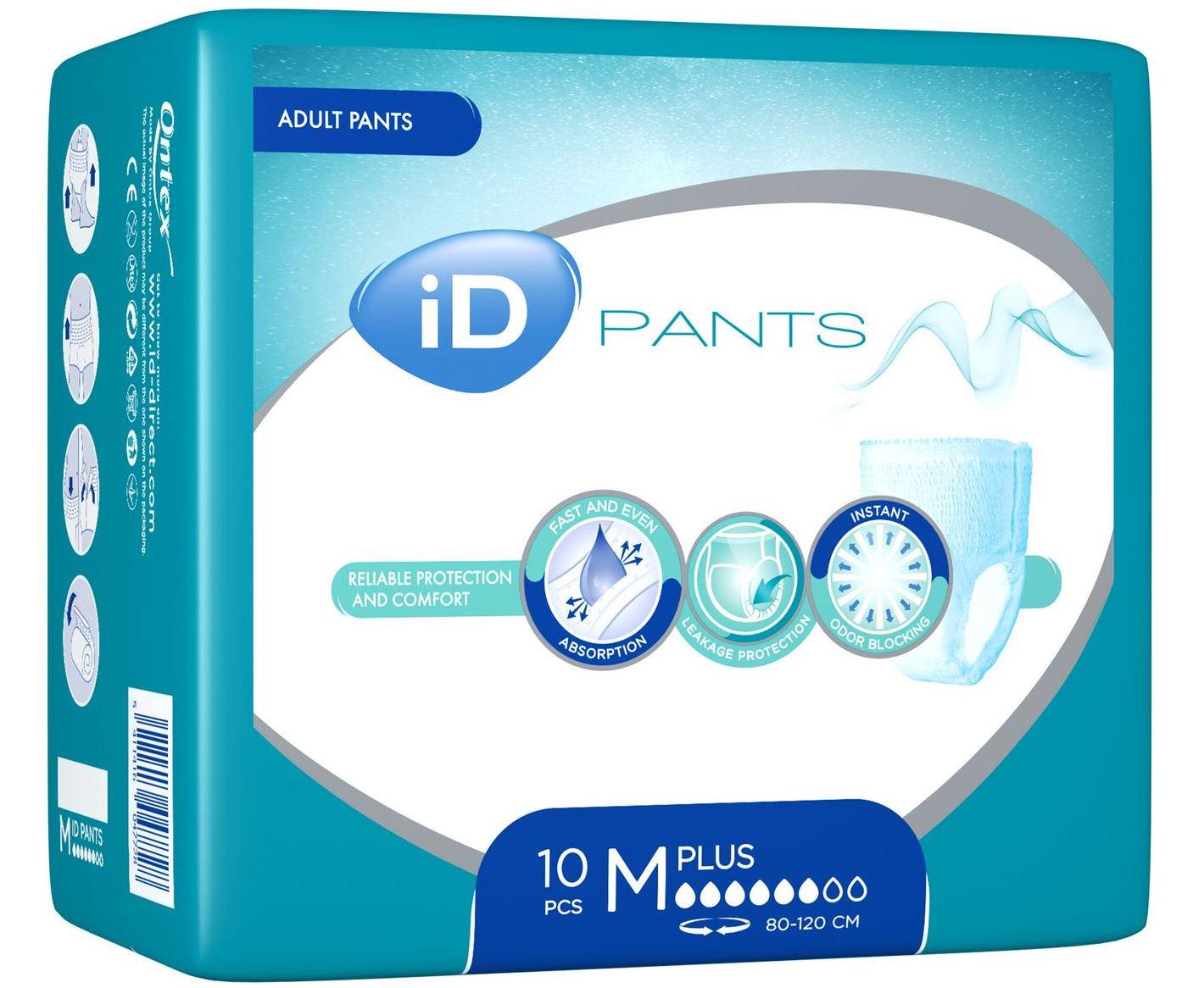 Підгузки-трусики iD Expert Slip Plus М 80-125 см 10 шт. - фото 1