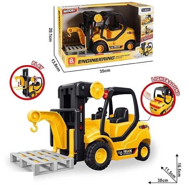 Навантажувач вилковий рухливі елементи 1:16 (26105326) - фото 2