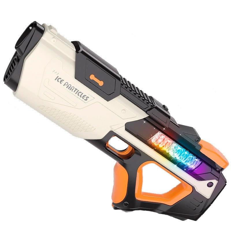 Водяной пистолет-бластер Ice Particles электрический с автоматической закачкой воды 63A Белый Водяной пистолет-бластер Ice Particles электрический с автоматической закачкой воды 63A Белый