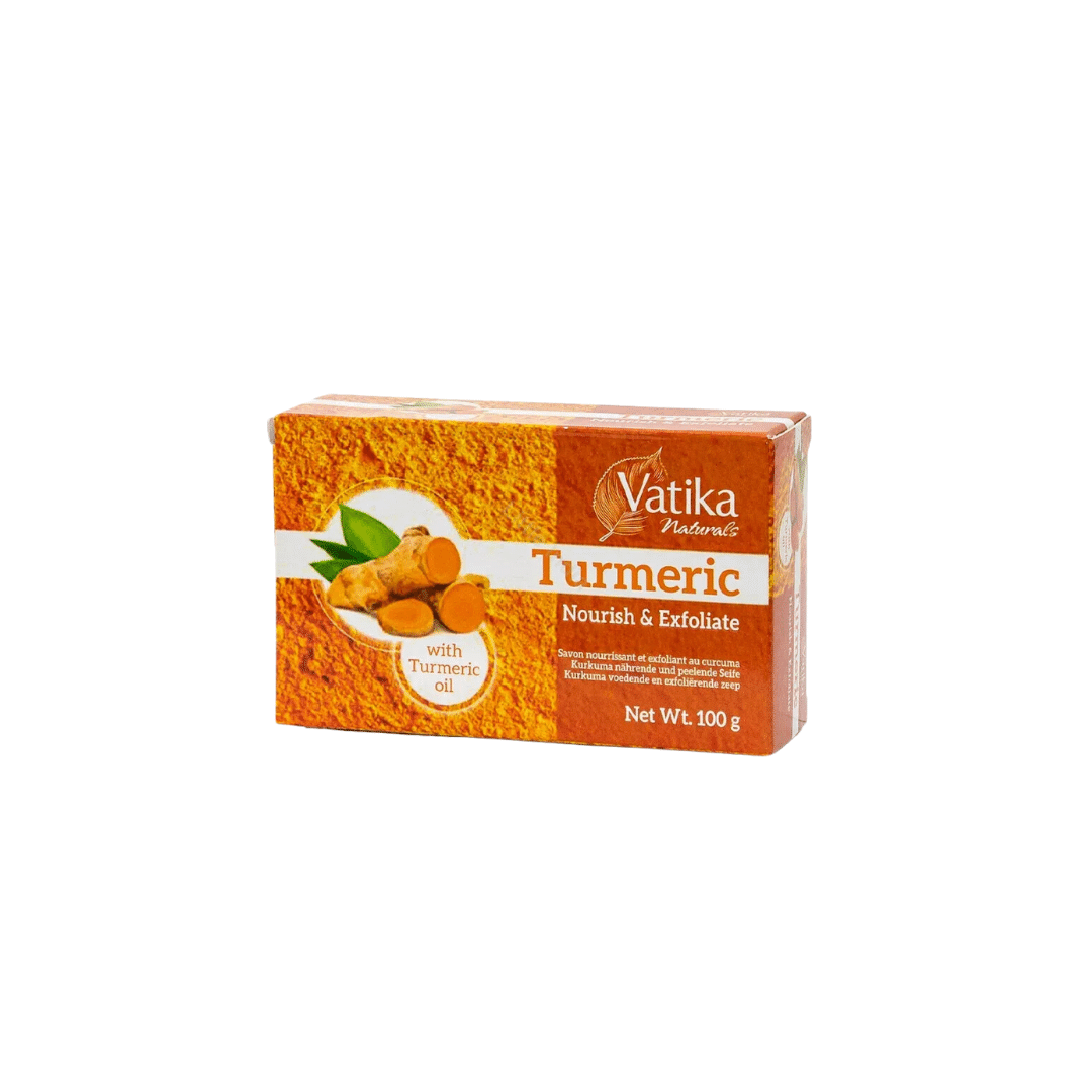 Мыло-пилинг питательное Vatika Dabur с куркумой 100 г