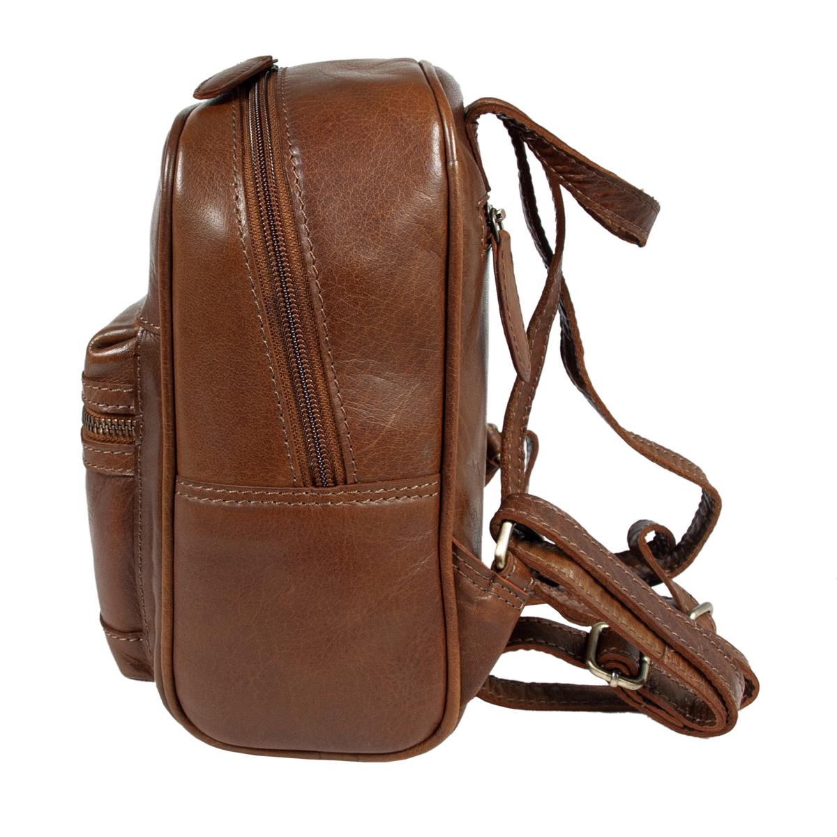 Міський рюкзак жіночий шкіряний Ashwood T87 Honey - фото 5 Міський рюкзак жіночий шкіряний Ashwood T87 Honey - фото 5