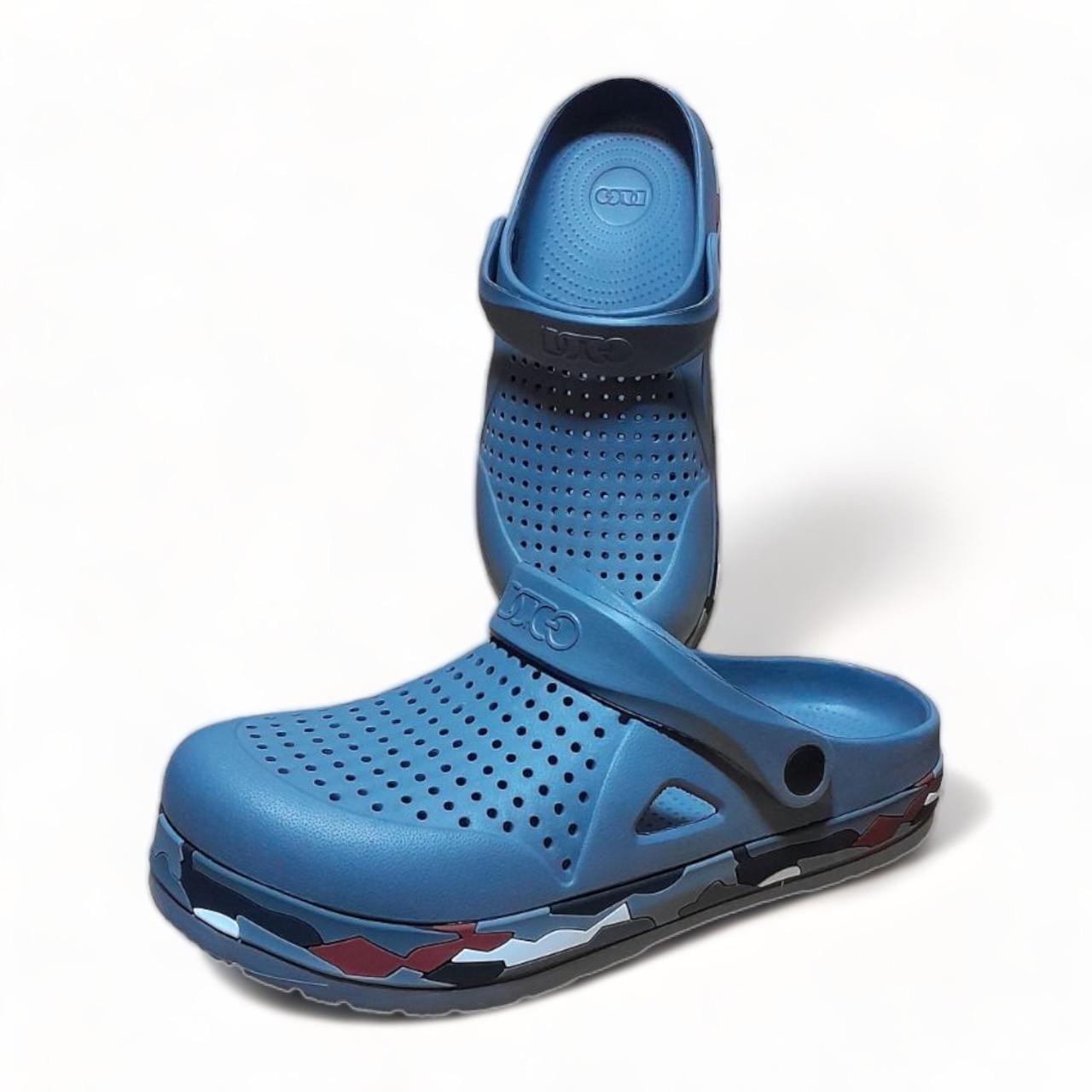 Сабо мужские Dago Абстракция р. 43 Серый (2085680619)