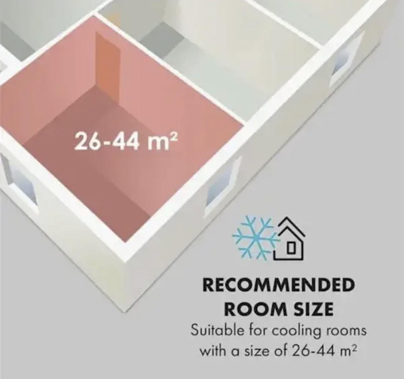 Кондиціонер мобільний KLARSTEIN Metrobreeze Miami 9000 BTU/2,6 кВт 950 Вт 26-44 м2 Чорний (10034679) - фото 3 Кондиціонер мобільний KLARSTEIN Metrobreeze Miami 9000 BTU/2,6 кВт 950 Вт 26-44 м2 Чорний (10034679) - фото 3