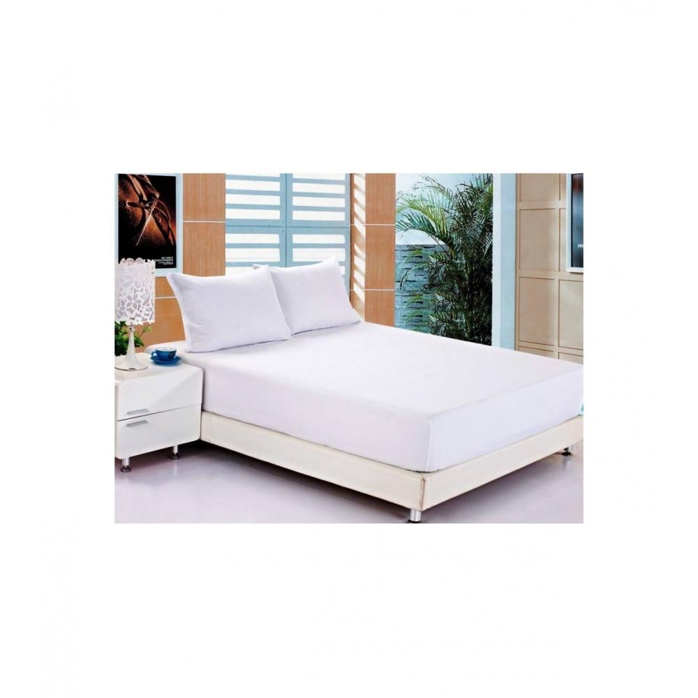 Простынь Maison D'or трикотажная на резинке 180x200 см с наволочками 2 шт. 50x70 см Ecru (2000022264176) - фото 2 Простынь Maison D'or трикотажная на резинке 180x200 см с наволочками 2 шт. 50x70 см Ecru (2000022264176) - фото 2