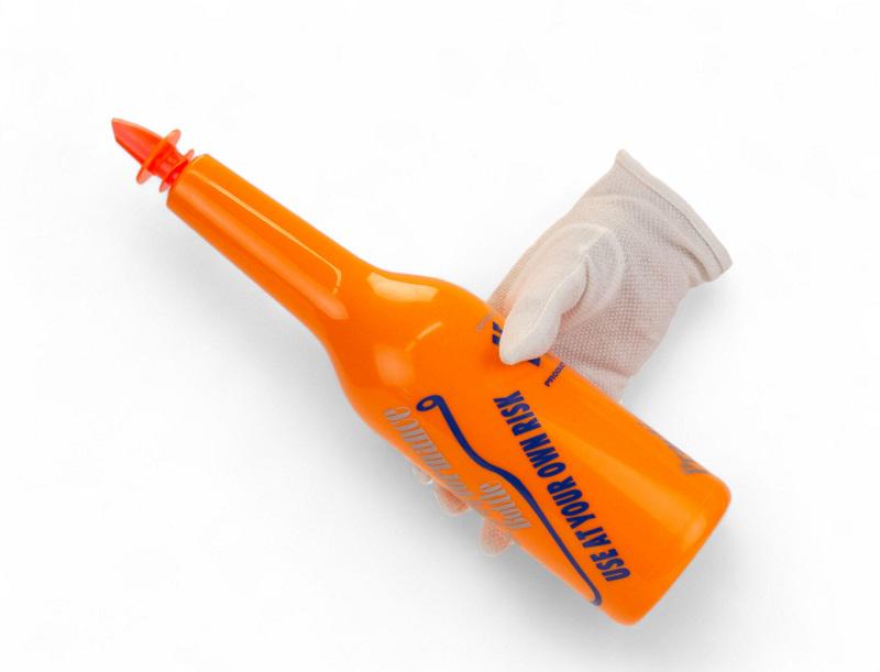 Бутылка для флейринга One Chef с надписью Оранжевый (212091) - фото 3