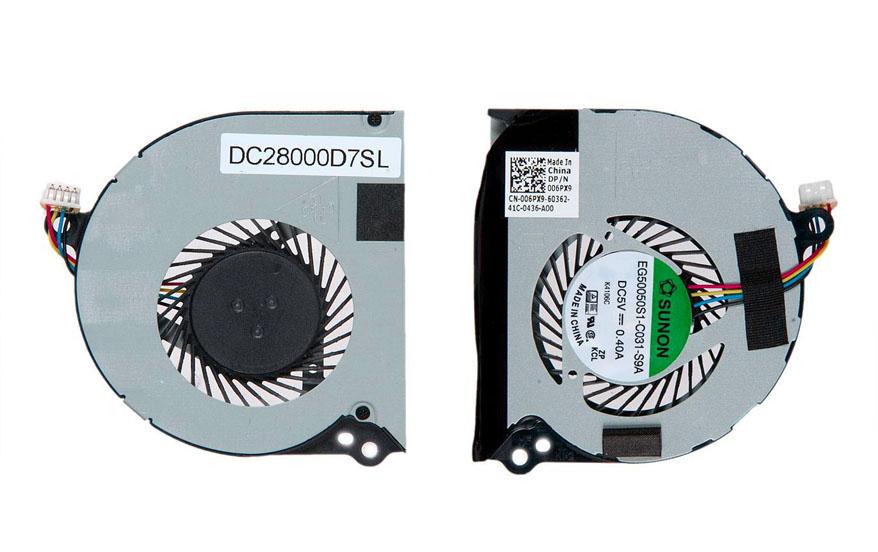 Кулер для ноутбука Dell Latitude E7420 5V 0.4A 4-pin SUNON
