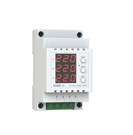 Вольтметр трифазний ZUBR V3 (24371569)