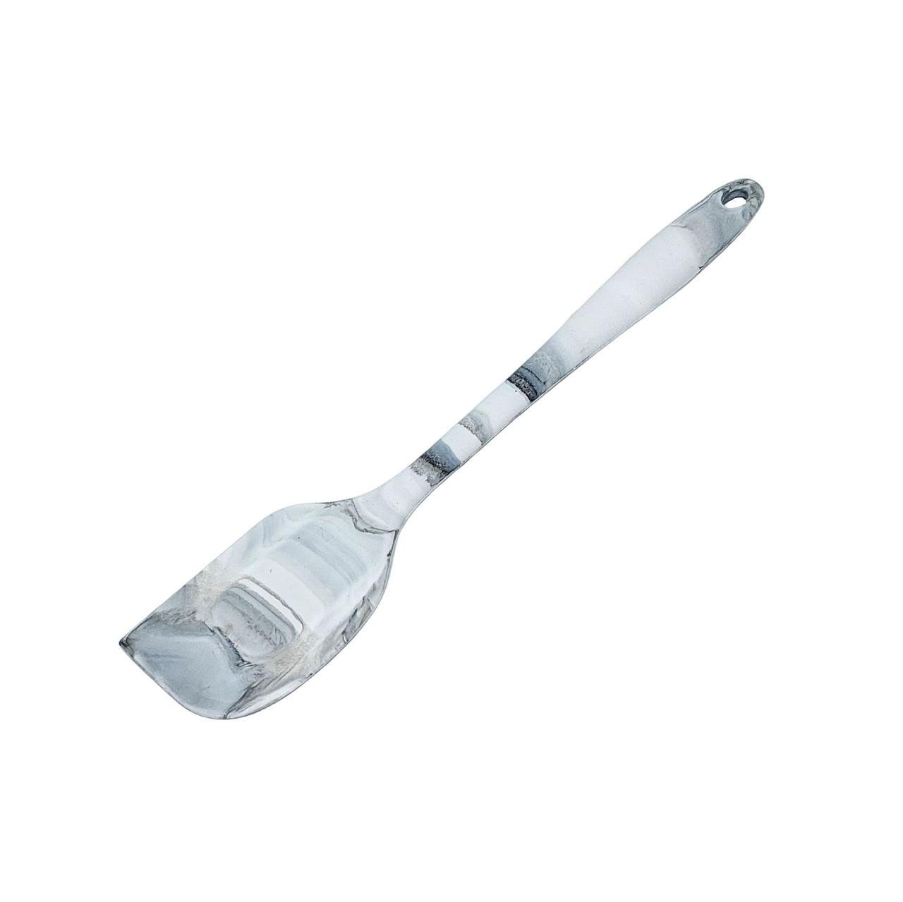 Лопатка силиконовая Stenson P29942 на деревянной основе 27 см Серый (203756)