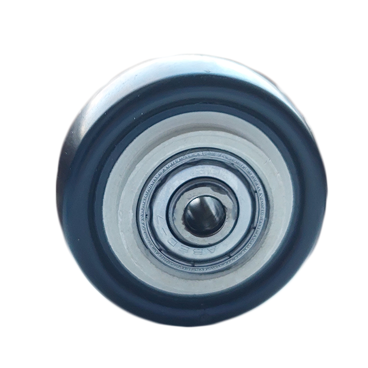 Колесо на підшипнику із втулкою з поліаміду d 50 мм Чорний (3050-50)