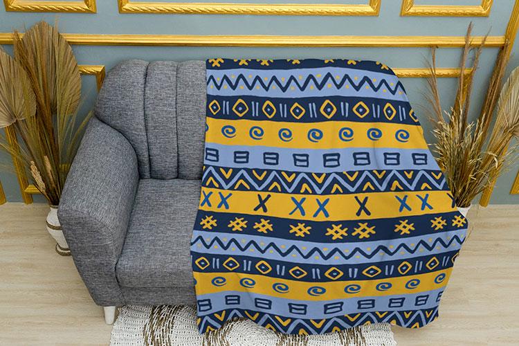 Плед PromoZP Etno 3 плюш двухслойный 150х210 см (111346)