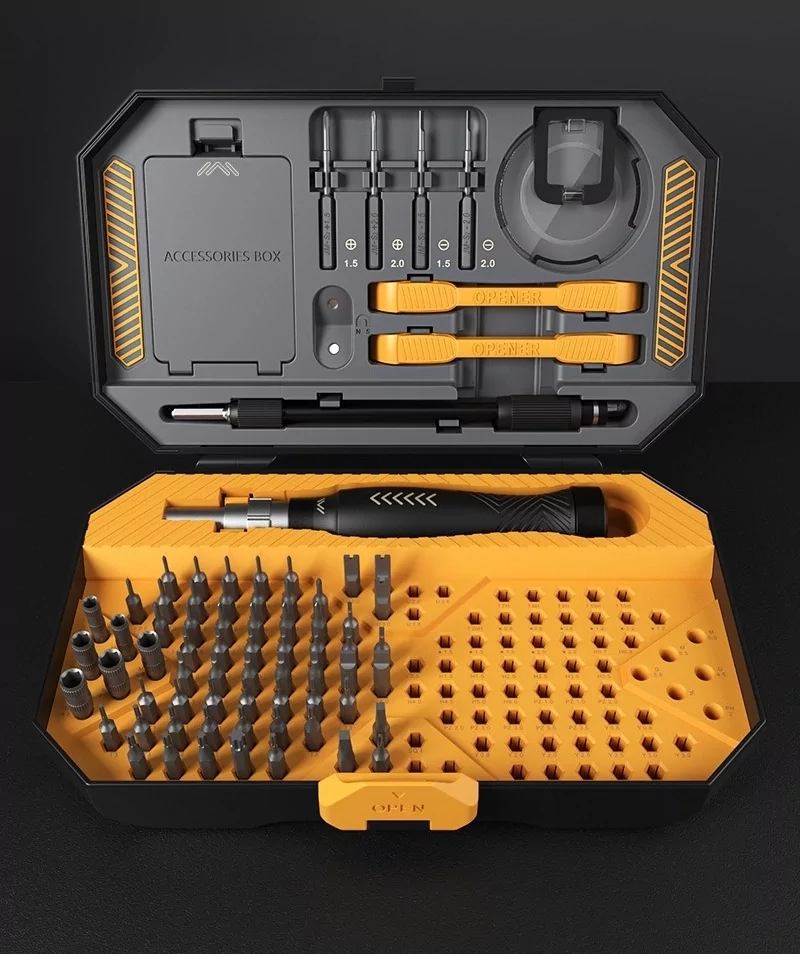 Набір інструментів Jakemy JM-8183 145в1 для ремонту портативної техніки - фото 3 Набір інструментів Jakemy JM-8183 145в1 для ремонту портативної техніки - фото 3