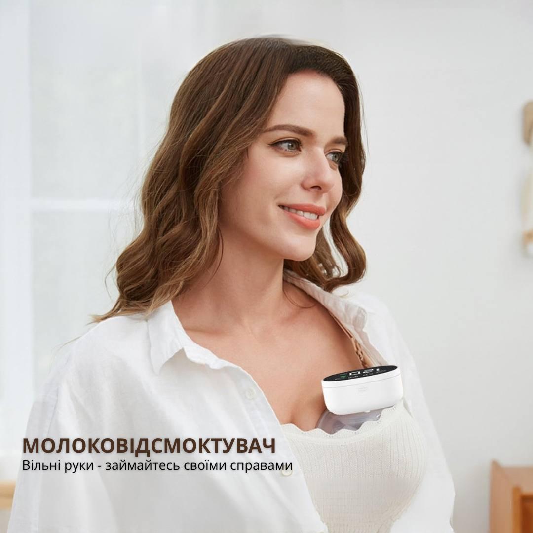 Молоковідсмоктувач електричний Bodasan бездротовий ультра тихий з ефектом масажу (MY-376) - фото 3 Молоковідсмоктувач електричний Bodasan бездротовий ультра тихий з ефектом масажу (MY-376) - фото 3