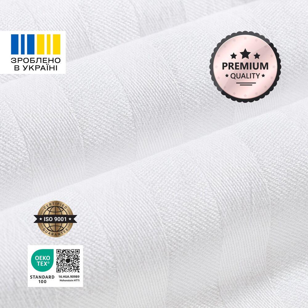 Простыня для гостиниц IDEIA хлопок жаккард сатин в полоску 1 см евро 230х260 см (26805) - фото 2 Простыня для гостиниц IDEIA хлопок жаккард сатин в полоску 1 см евро 230х260 см (26805) - фото 2