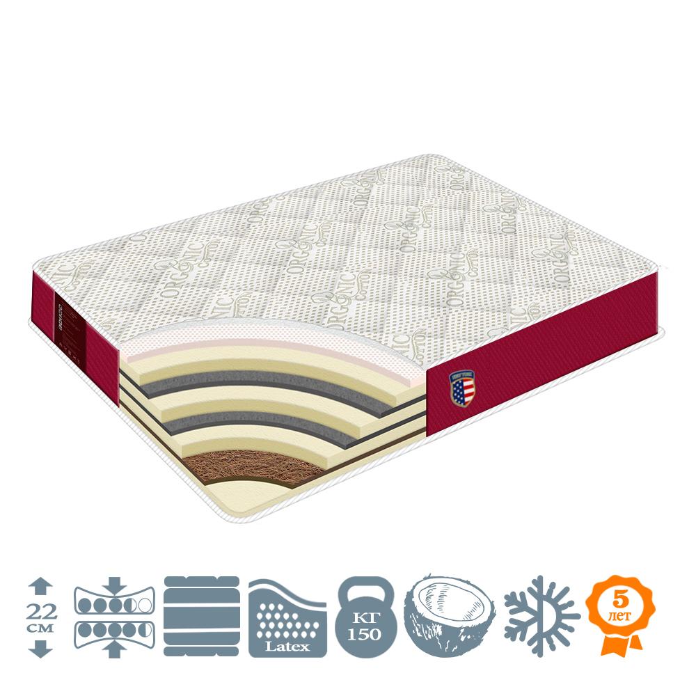 Матрац Homefort New York Латекс 180x190 см багатошаровий безпружинний (1950204) - фото 2 Матрац Homefort New York Латекс 180x190 см багатошаровий безпружинний (1950204) - фото 2