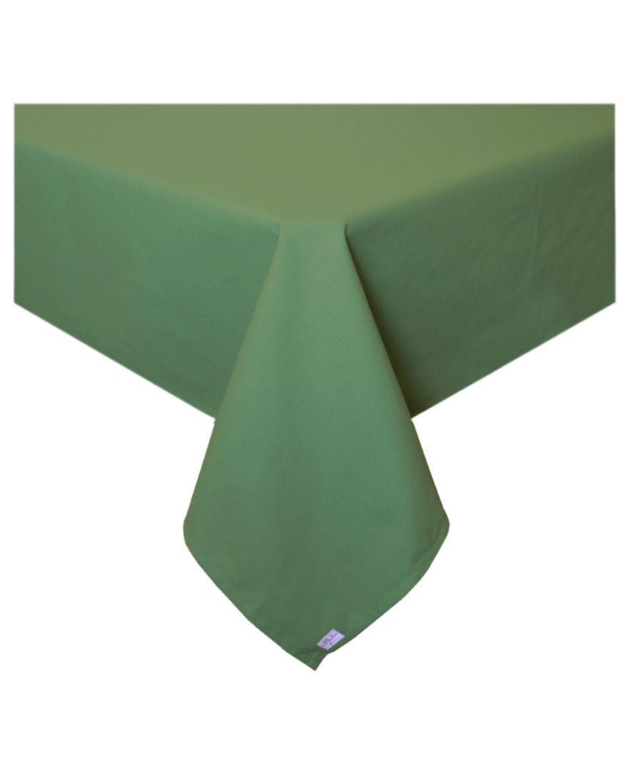 Скатерть на стол 180x134 см Зеленый