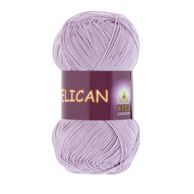 Пряжа Vita Cotton Pelican 3968 сирень (3301)