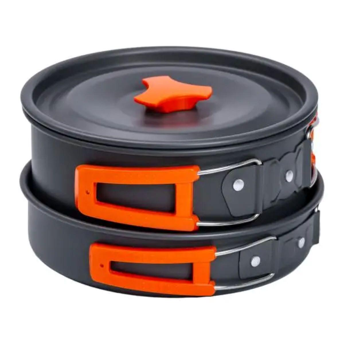 Набор туристической посуды в сумке кастрюля/сковорода/чайник (HP39577C) - фото 9 Набор туристической посуды в сумке кастрюля/сковорода/чайник (HP39577C) - фото 9