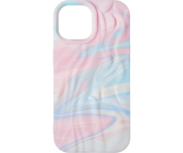 Чехол накладка Gelius Aquarelle Case для iPhone 14 Розовый