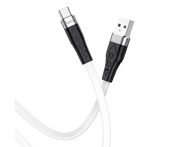 Кабель Data Hoco X53 Angel Silicone Type-C 3A 1 м Белый