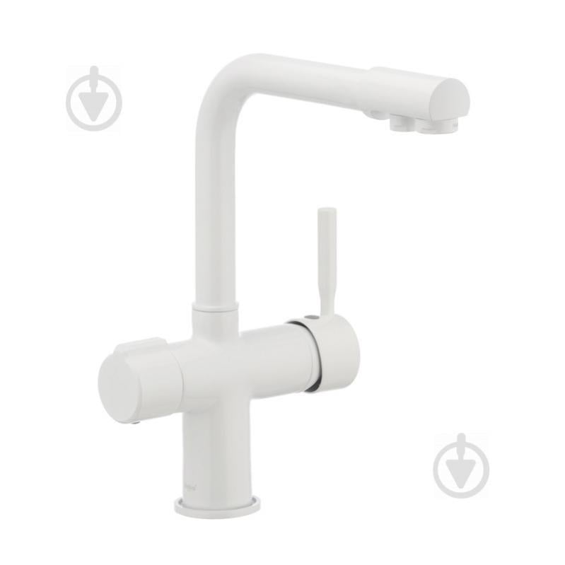 Смеситель для кухни Haiba HANS 021 с выходом для питьевой воды Белый (HB0842) Смеситель для кухни Haiba HANS 021 с выходом для питьевой воды Белый (HB0842)