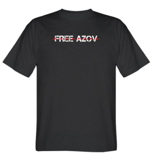 Футболка мужская Free Azov Defenders 3XL Черный (18043027-2-205290-XXXL)