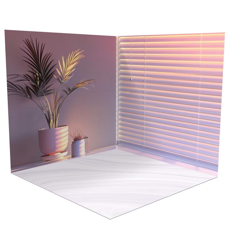 Фотофон виниловый угловой Frontlit 140х140 см 450 г/м2 №58436
