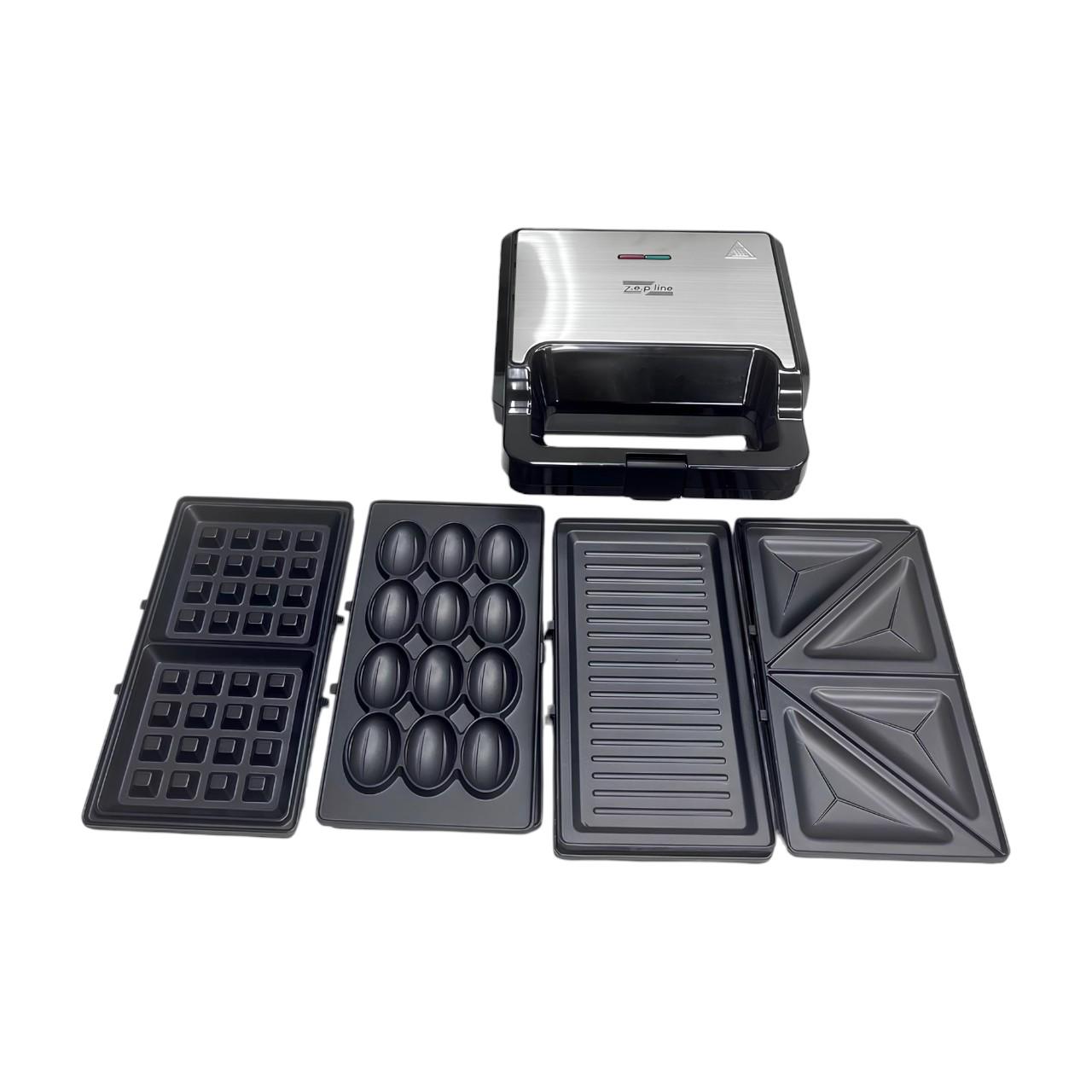 Мультимейкер Zepline ZP-801 з антипригарним покриттям 2200 Вт (є212) - фото 5 Мультимейкер Zepline ZP-801 з антипригарним покриттям 2200 Вт (є212) - фото 5