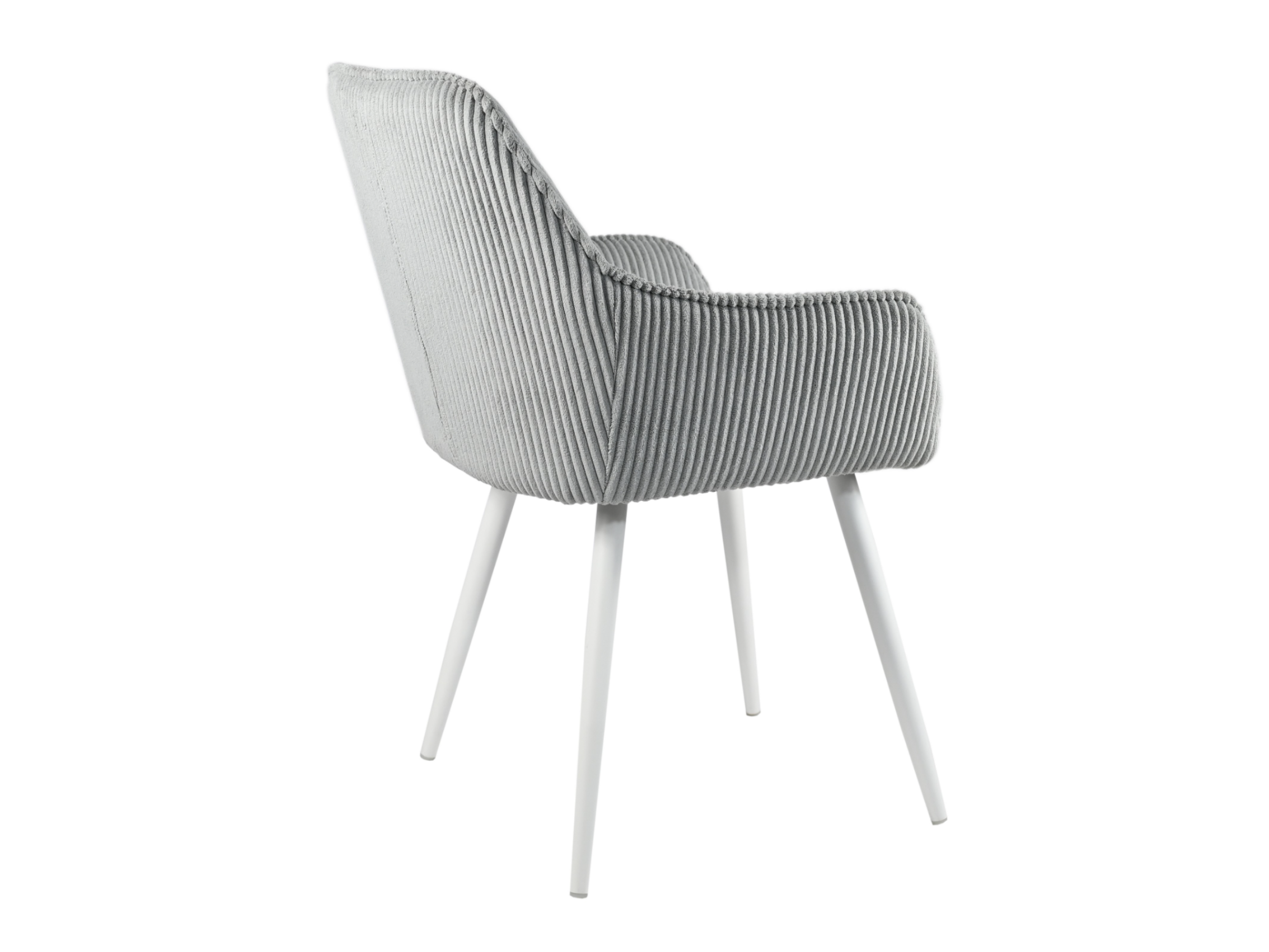 Стул обеденный Vetro Mebel Седой/Белый (M-240) - фото 3 Стул обеденный Vetro Mebel Седой/Белый (M-240) - фото 3