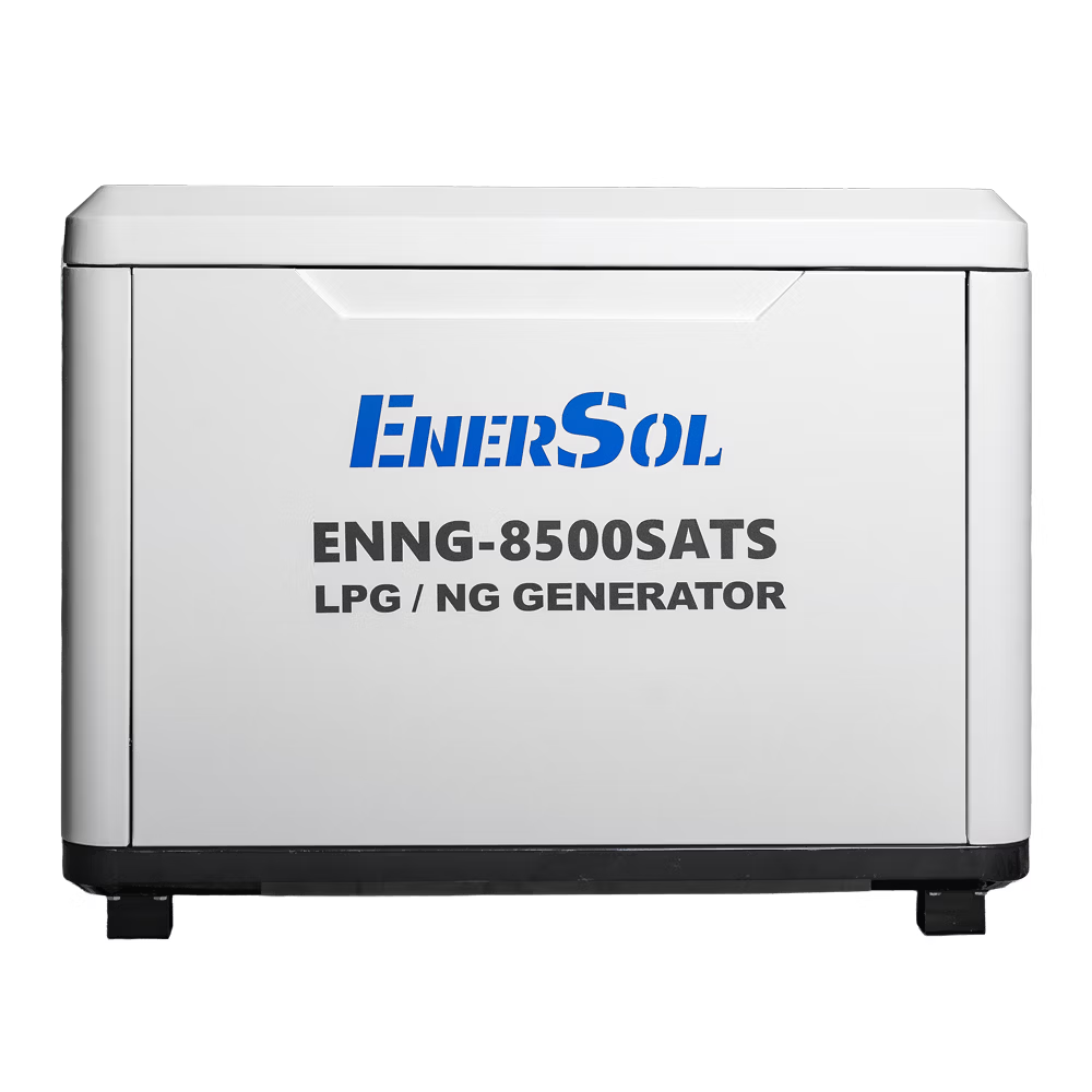 Генератор газовый EnerSol ENNG-8500SATS 230V 8,5 кВт с электростартером White (38473325)