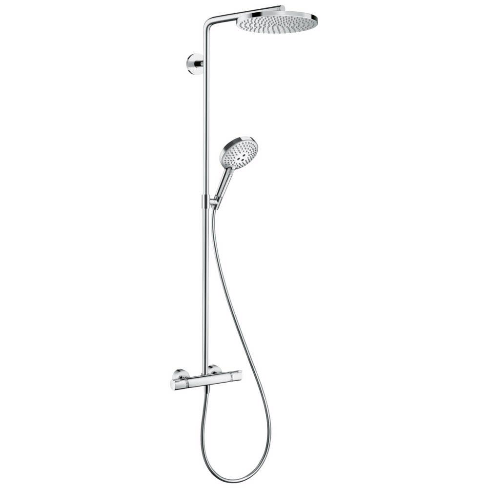 Душова система з термостатом Hansgrohe Raindance Select S 27633000 Хром (71547)