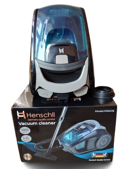 Пилосос безмішковий контейнерний Henschll HS5078 3000W 3 л (HS5078) - фото 4 Пилосос безмішковий контейнерний Henschll HS5078 3000W 3 л (HS5078) - фото 4