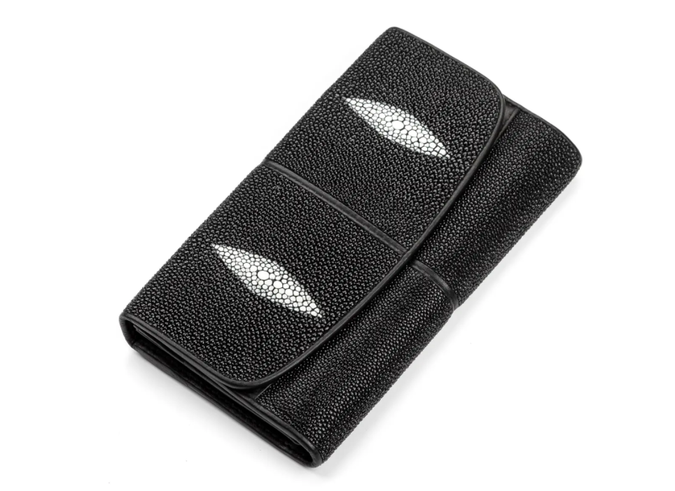 Кошелек женский Stingray leather кожа Черный