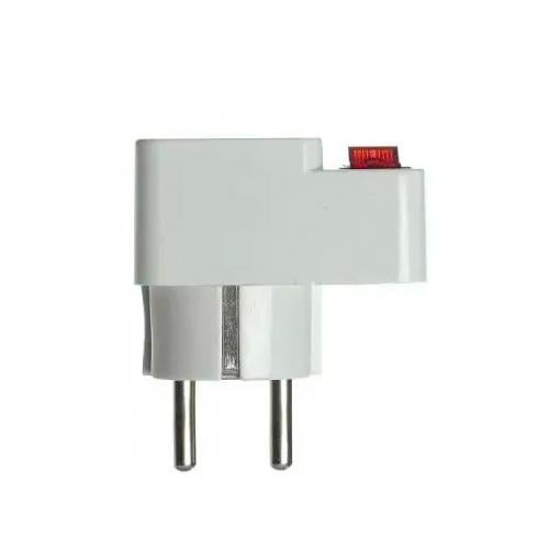 Переходник универсальный с US/UK/AU на EU вилку с выключателем 16 А 250 В White (877416) - фото 4