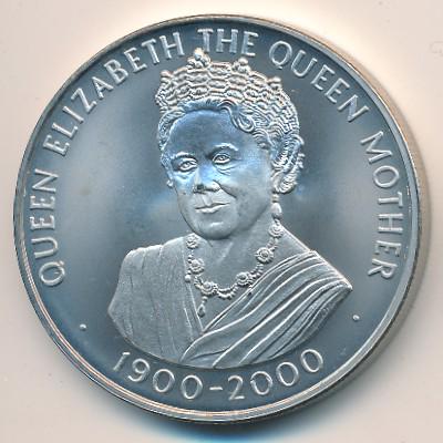 Колекційна монета Острів Вознесіння 50 пенсів 2000 UNC (KM#12)