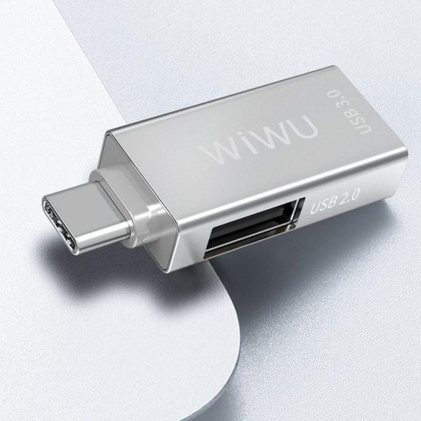 USB-хаб WIWU T02 Type-C Hub 2хUSB