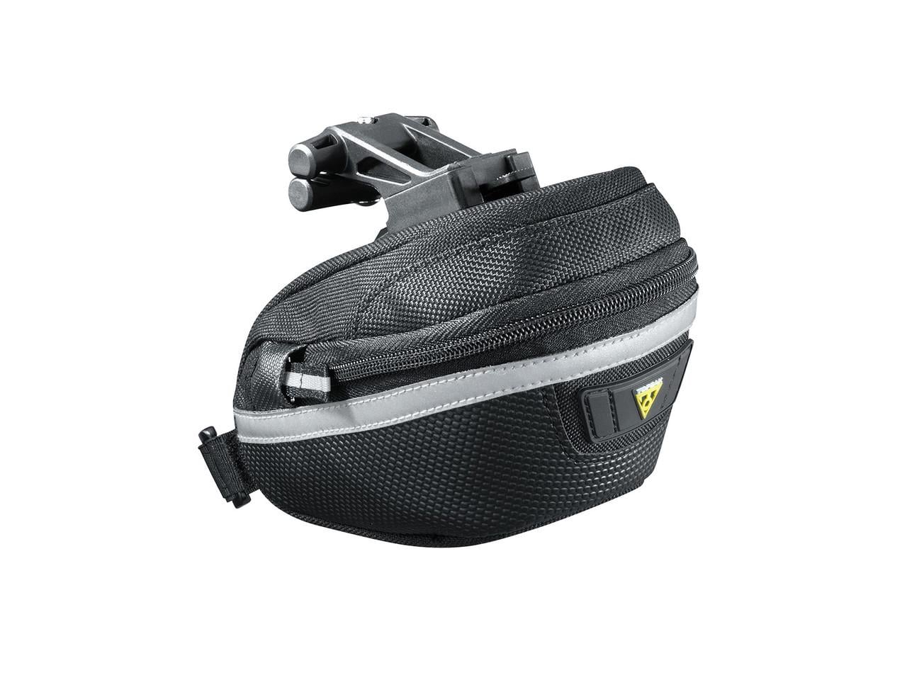 Велосумка под седло Topeak Wedge Pack IISmall 0,8 л с фиксатором F25 с чехлом 135 г (TC2271B)