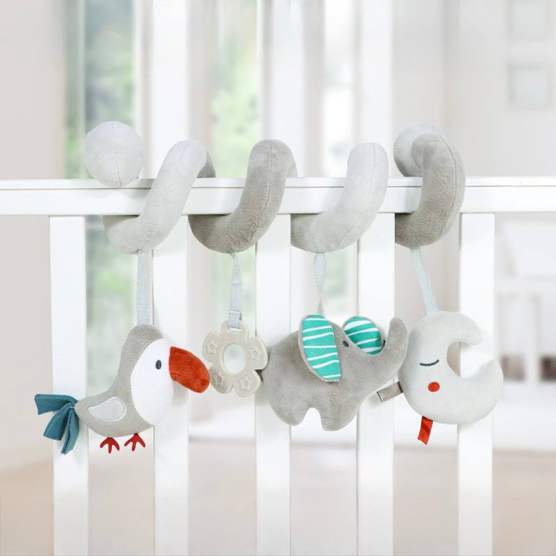 Игрушка развивающая спираль 9389A с подвесными элементами Игрушка развивающая спираль 9389A с подвесными элементами