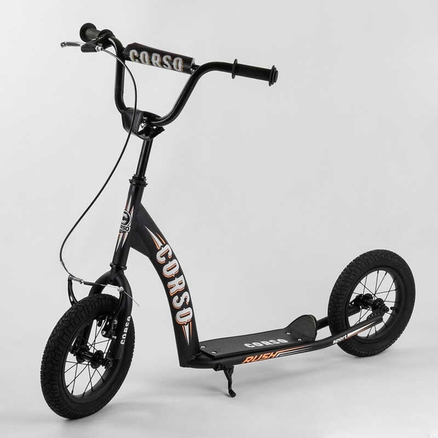 Самокат Corso CR-T 7171/1 ручной передний тормоз/колеса надувные 12" (25155950)