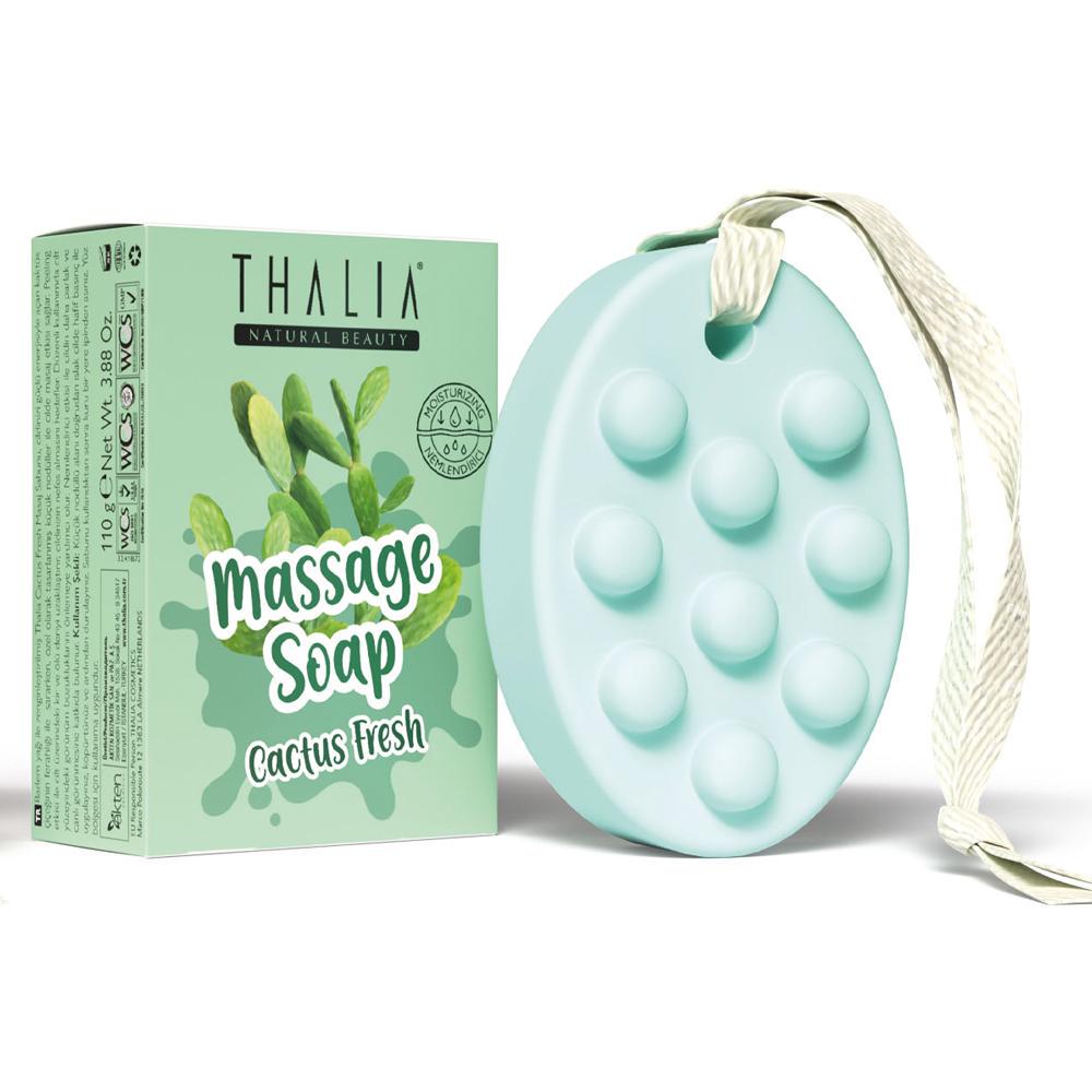 Мыло массажное THALIA Цветок кактуса 110 г (Liv220626)