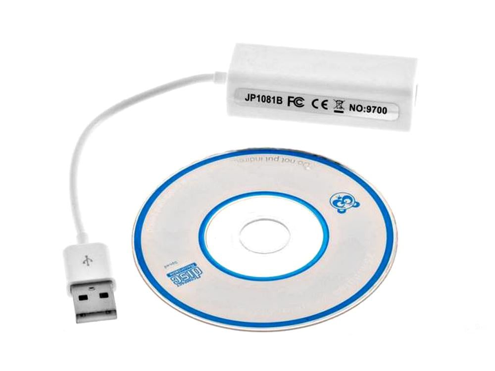 Внешняя сетевая карта USB LAN/RJ45 адаптер (Е1000-910-00) - фото 4