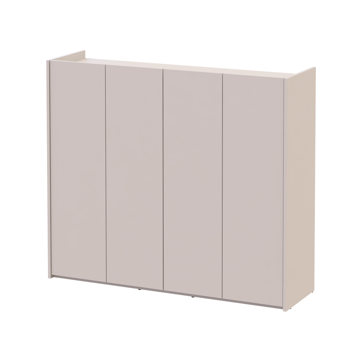 Тумба для обуви Doros Кассель 4 ДСП 128х40х110 см Кашемир (41516213) (41516213)