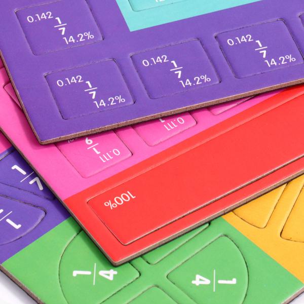 Набор для изучения дробей и процентов с маркером и магнитами M00481 - фото 4 Набор для изучения дробей и процентов с маркером и магнитами M00481 - фото 4